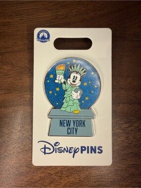 2026 Disney New York Exclusive Minnie Statue Of Liberty Pin